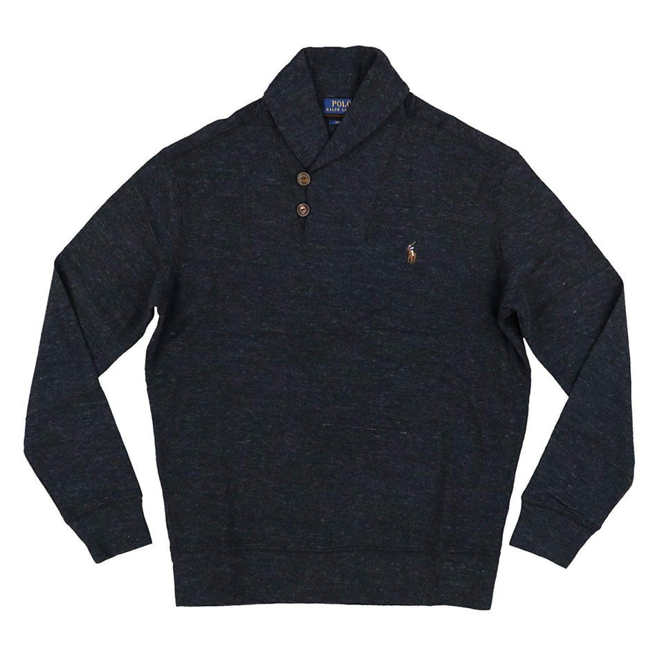 Polo Ralph Lauren Men's 2 Button Shawl Collar Sweater