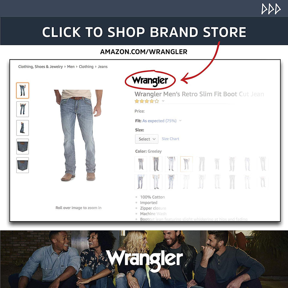Wrangler Cowboy - Jeans Ajustados para Hombre