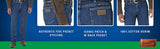 Wrangler Cowboy - Jeans Ajustados para Hombre