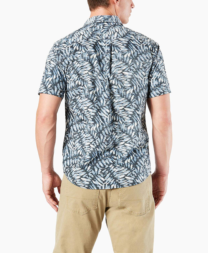 Dockers New Short Sleeve Resort Camisa Casual para Hombre