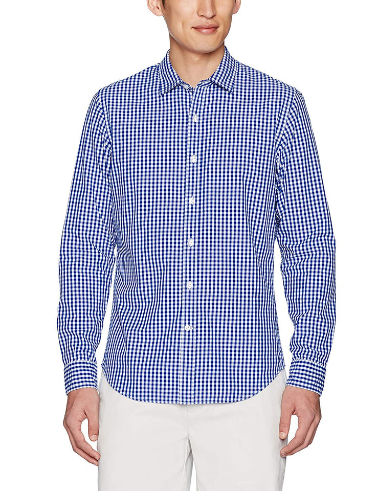 Goodthreads - Camisa de Manga Larga para Hombre